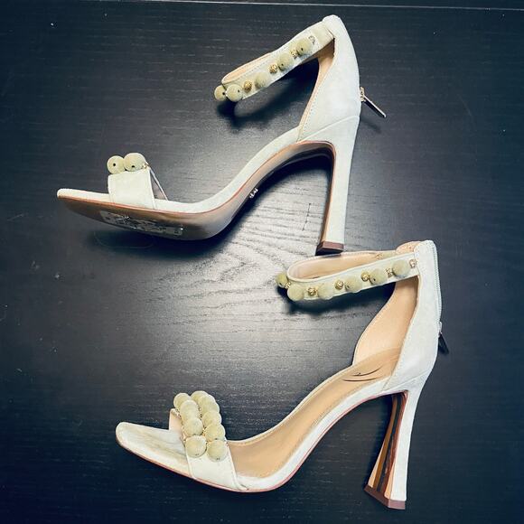 Sam Edelman Luella Pistachio Slide - Women Size 7.5 - Light Green - Picture 1 of 8